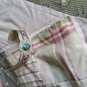 Turquoise & Silver Bracelet